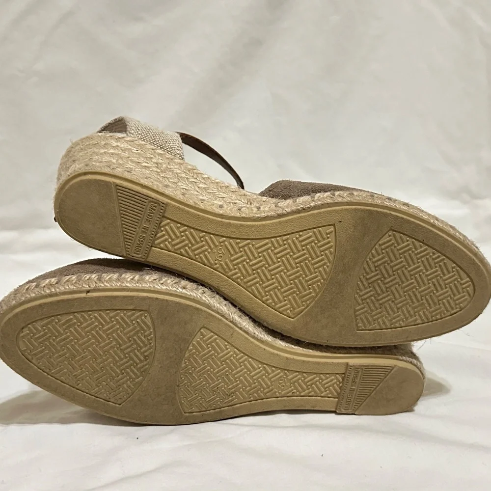 Verbenas Malana Wedge Espadrilles Sandals - Picture 7 of 9